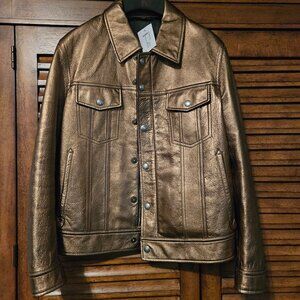 Tom Ford Ultimate Statement Trucker Jacket w/ Zipper